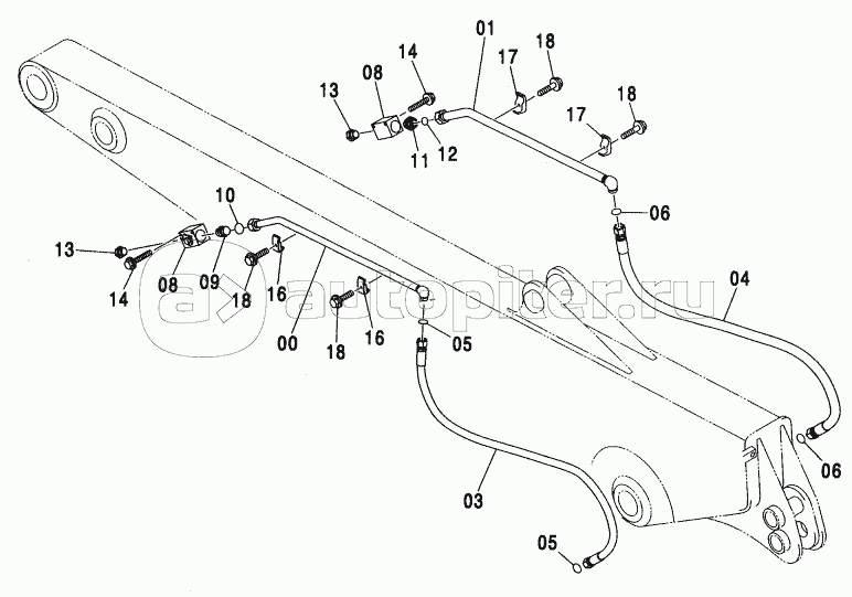 ARM PIPING (BREAKER & CRUSHER) (2.81M ARM)