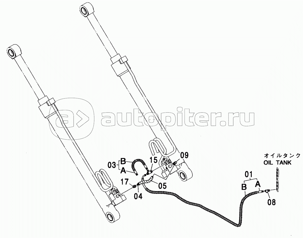 HOSE RUPTURE VALVE PIPING (MONO BOOM) :3 (ISO SPEC)