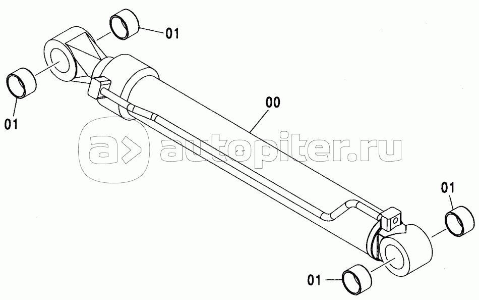POSITIONING CYLINDER (2P-B00M) <210, N,240>
