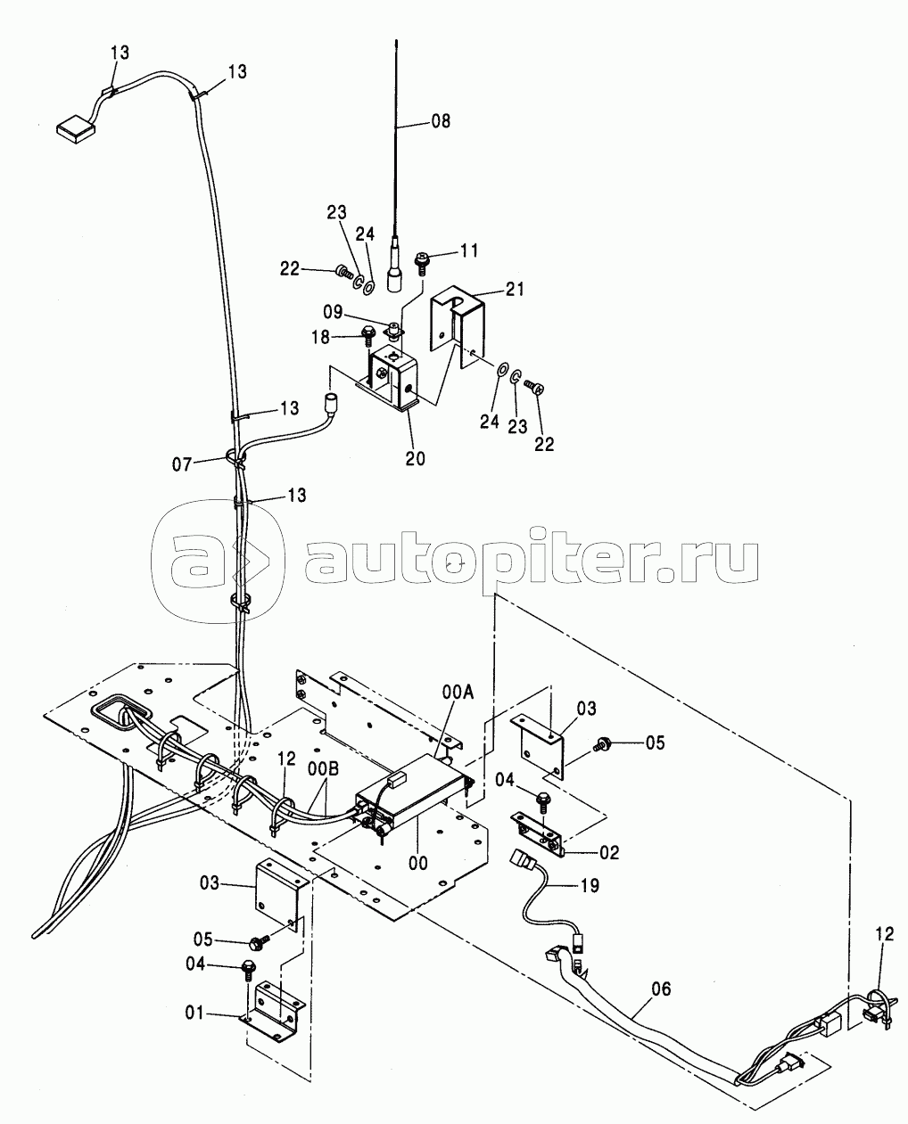 SATELLITE DATA COMMUNICATOR PARTS <230, H, K>