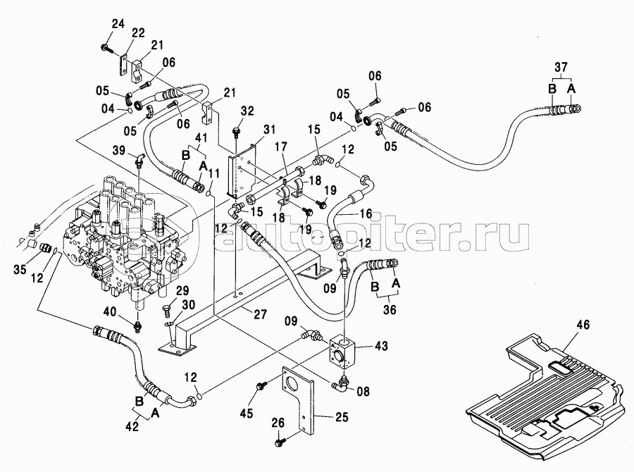 MAIN PIPING (BREAKER & CRUSHER) <350, MTH(EU3, EU4)>