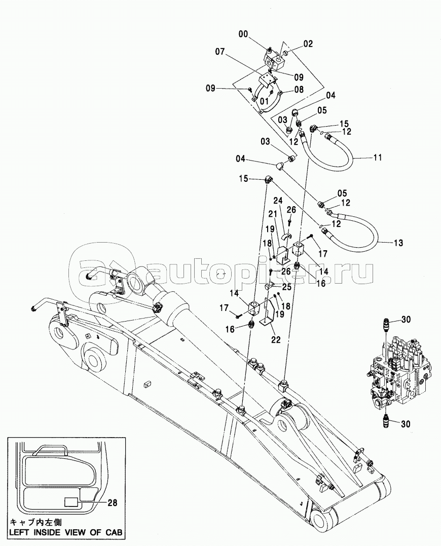 HSB COMMON PIPING (BREAKER & CRUSHER) (2P-B00M) <350>
