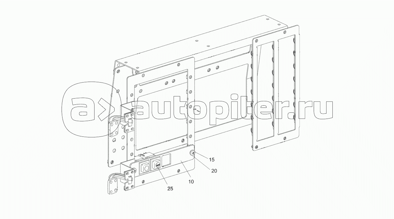 4308-4012004-10 Установка выключателя диагностики