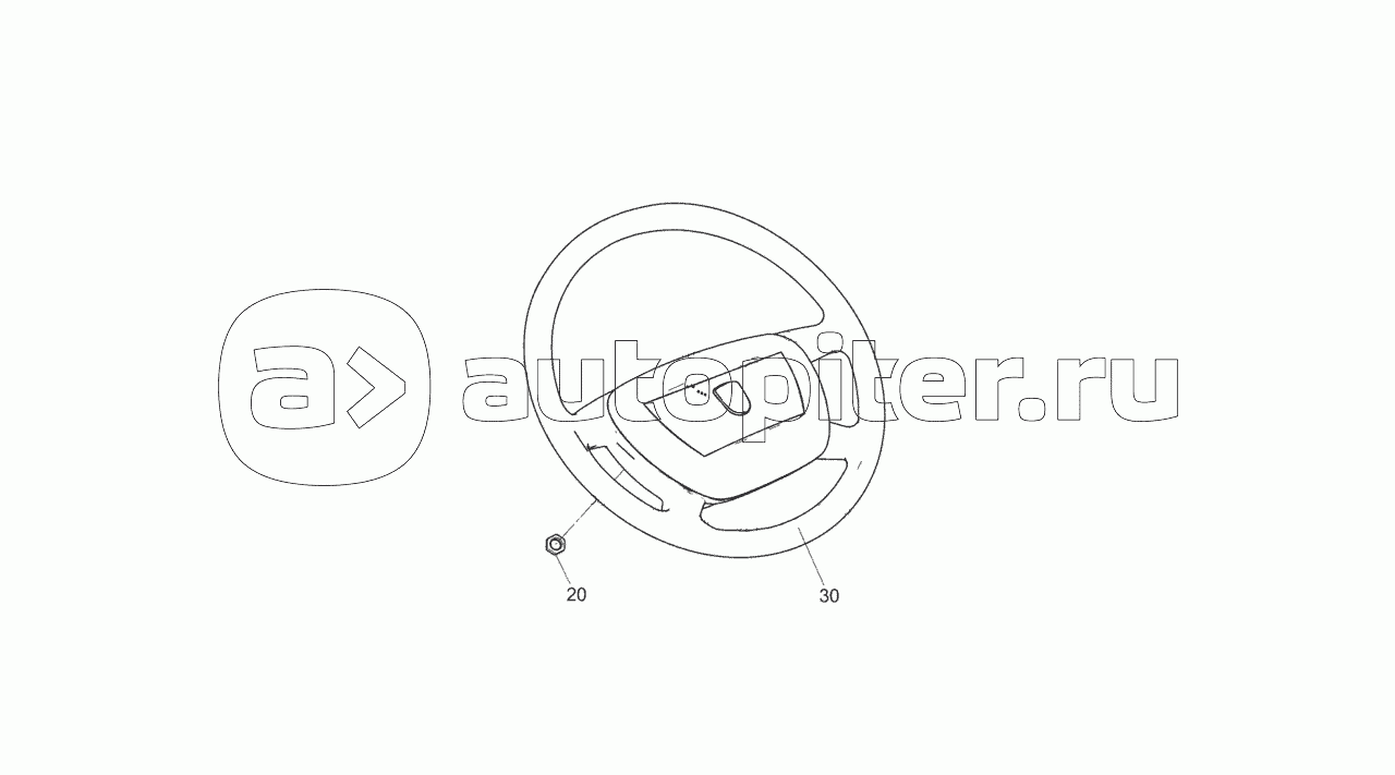 4308-3400002-19 Установка рулевого колеса