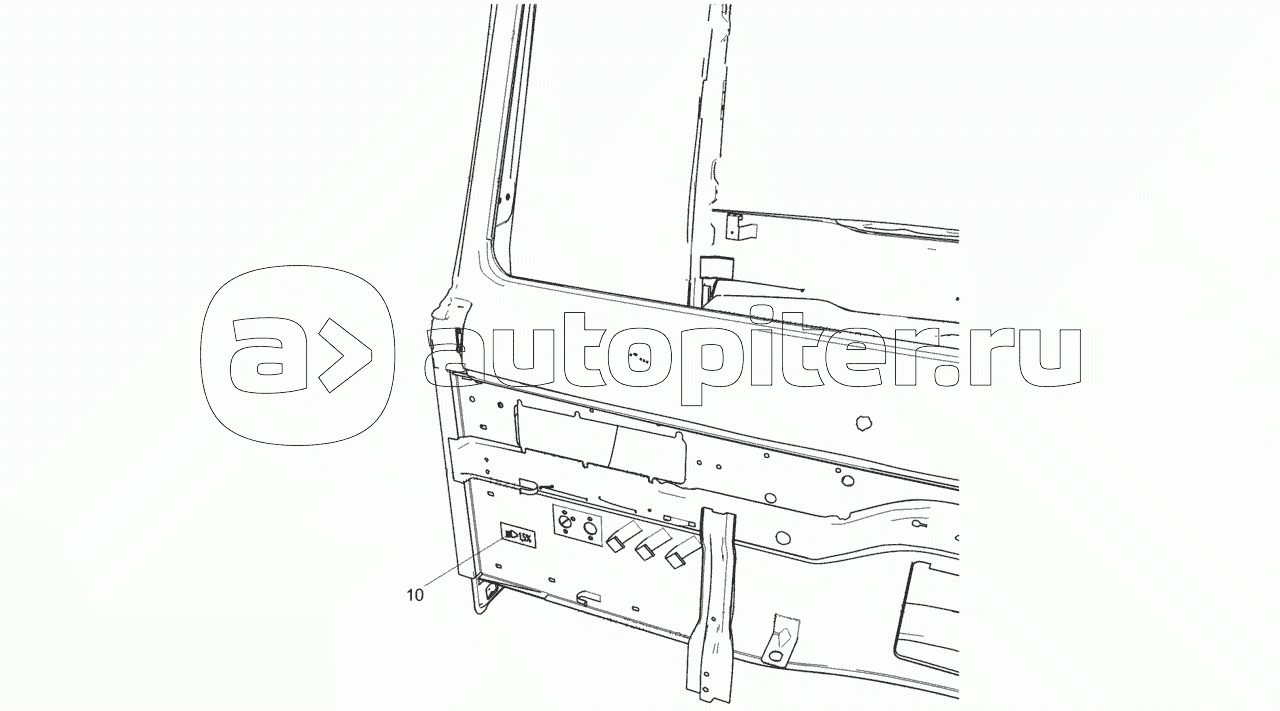 53205-3711040 Установка таблички регулировки пучка света фар