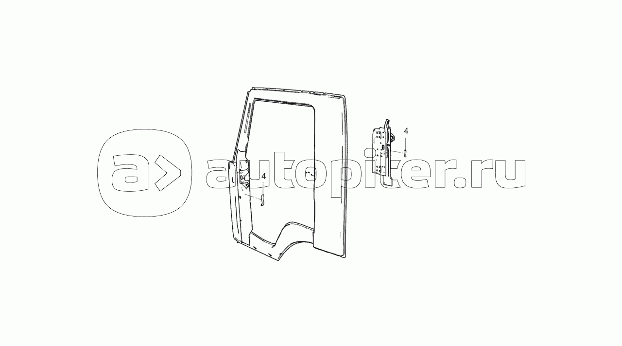 65115-3741018 Установка электрооборудования обогрева зеркал на кабине