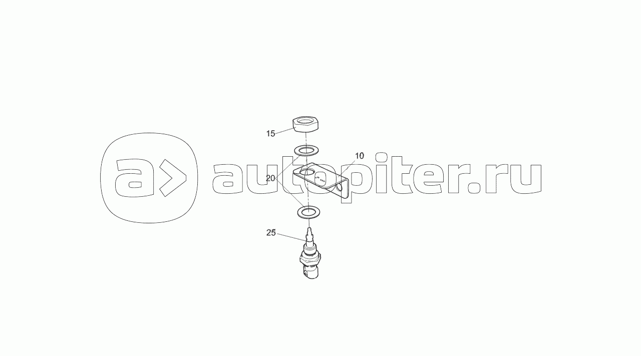 6520-4019001 Установка датчика температуры