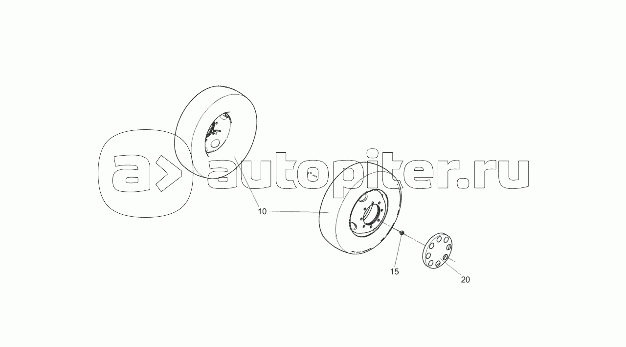 4308-3101702-02 Установка передних колес