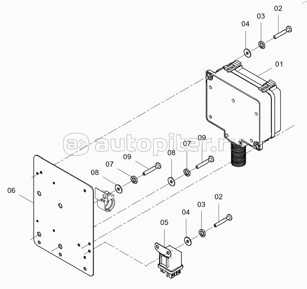 46C5905 001 ELECTRONIC CONTROL UNIT (B3.3TAA, WITH OPS OPTIONAL)