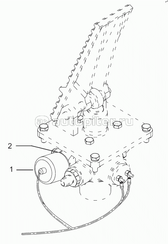 ELECTRIAL SYSTEM (30815900222) (Electrical arrangement of brake valve)