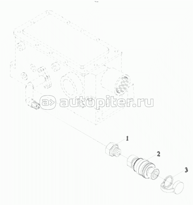 TB300.583A SINGLE-WAY HYDRAULIC OUTPUT ASSEMBLY 2