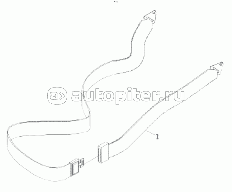 TC03620010000K SAFETY BELT INSTALLATION ASSEMBLY