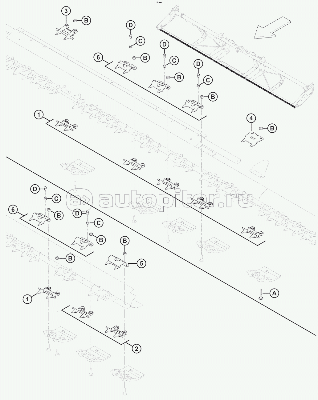 Stub Guards with Sheet Metal Hold-Downs (Option)