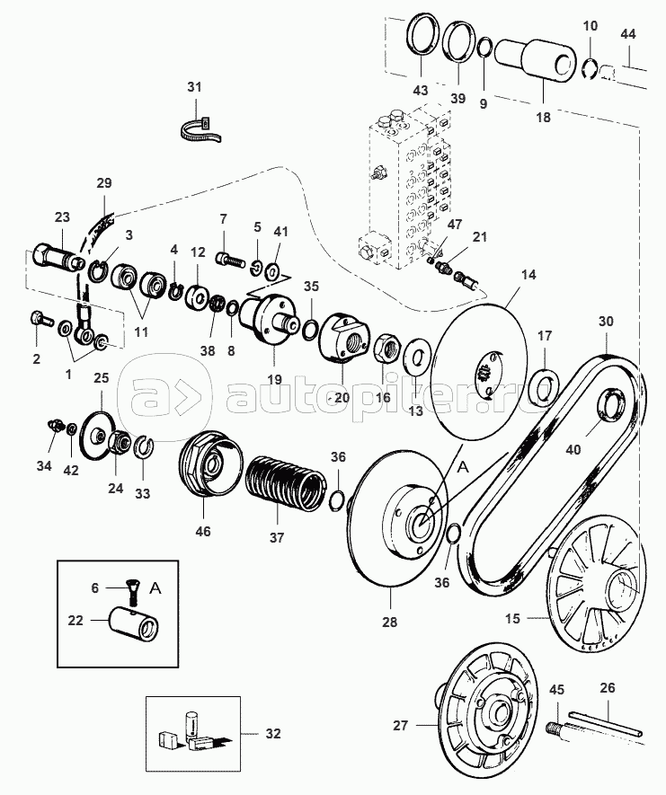 Drum Variator-From Serial Number 551510031