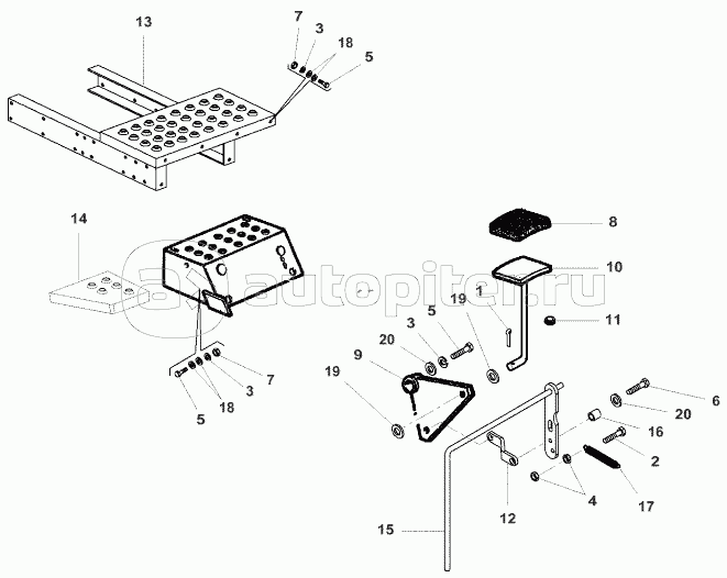 Ladder Footboard-Extention Up To 551510026