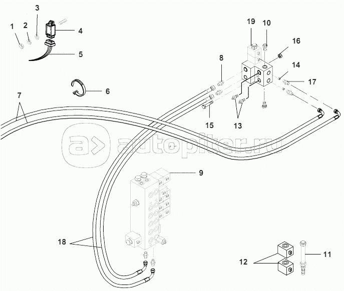 Cutter Bar Levelling System-From Serial Number 551510031
