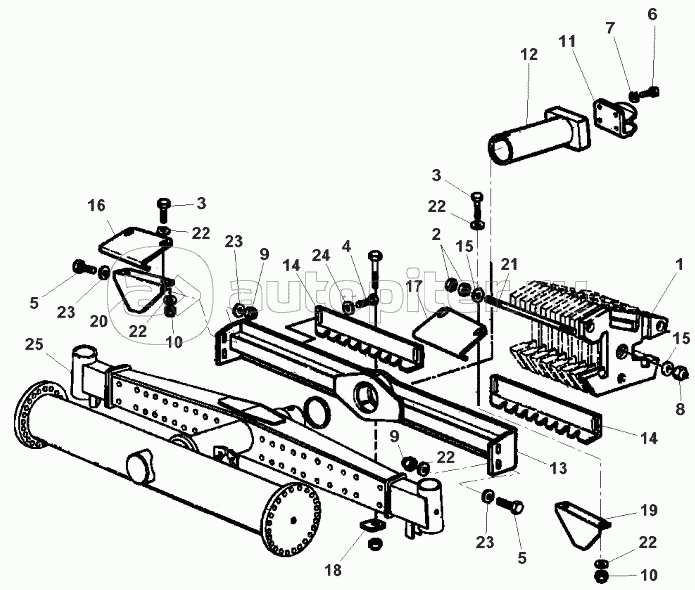 Ballast Weight On Rear Axle-Up To-2007-03-01