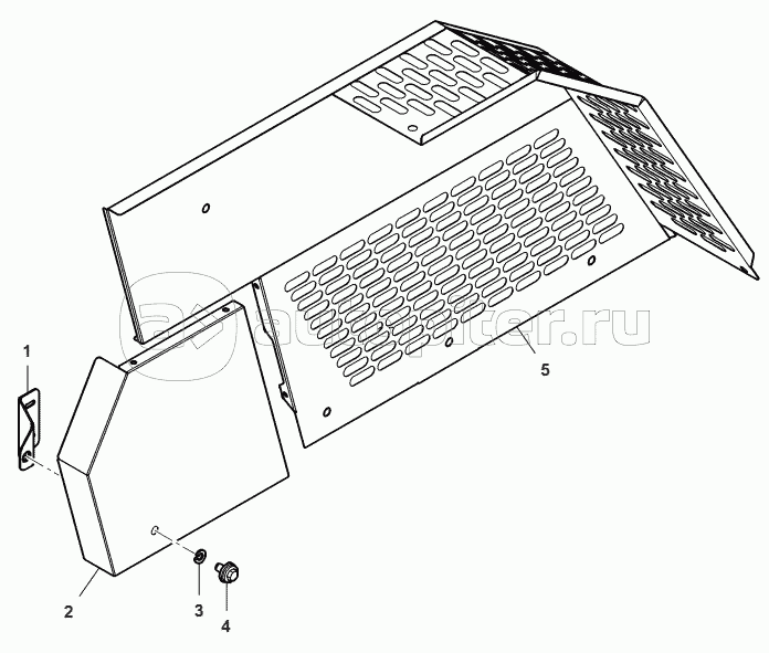 Chassis Crawler Tracks-6 Rollers-From Serial Number 551510027