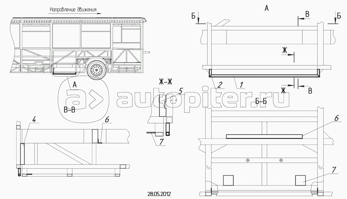 5299-5400370 – Доработка проема отсека запасного колеса