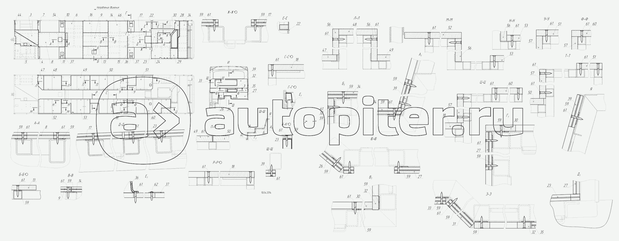 5299-113-5102200-03 – Установка твердого настила пола (северный вариант)