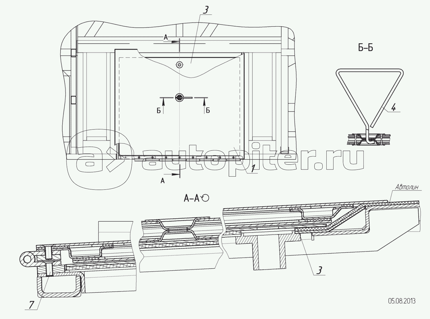 5299-30-6851230 - Установка откидной рампы