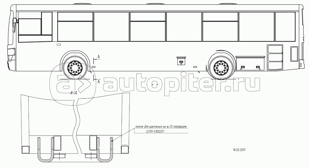 5299-30-5100200 - Установка петель для транспортировки
