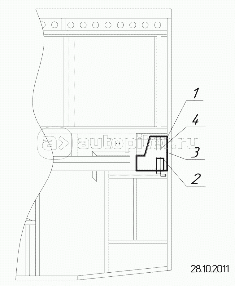 5299-30-31-0000105 - Установка кожуха и кронштейна ЗУ