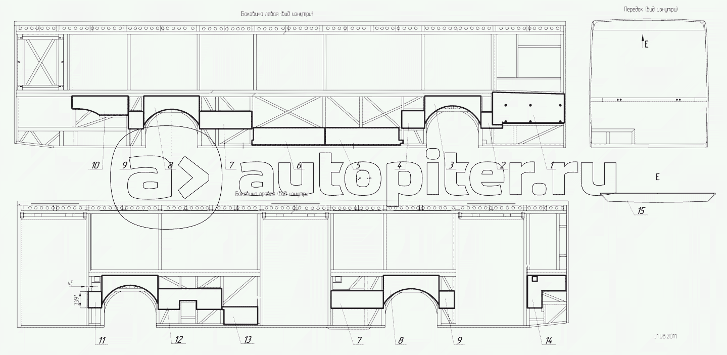 52994-5701640 – Установка панелей оцинковки