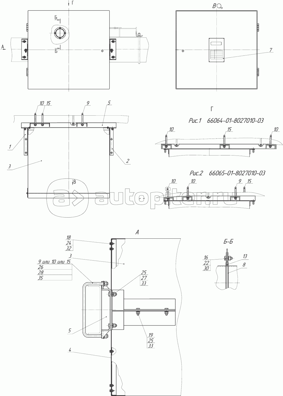 66063-01-8027010-03, 66064-01-8027010-03, 66065-01-8027010-03 Установка шкафа арматурного