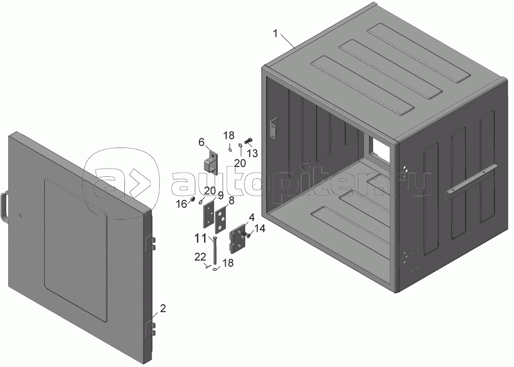 66061- 01- 8027050, 6606-03-8027050, 66062-03-8027050, 66063-01-8027050 Шкаф в сборе