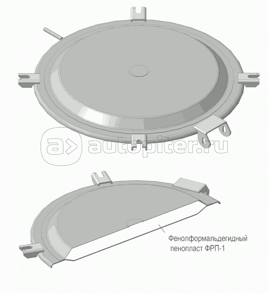 66063-8513110 Крышка горловины в сборе (сварная)