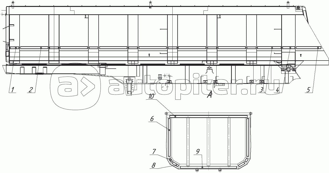 9509-3738010-30 Установка светоотражающей маркировки
