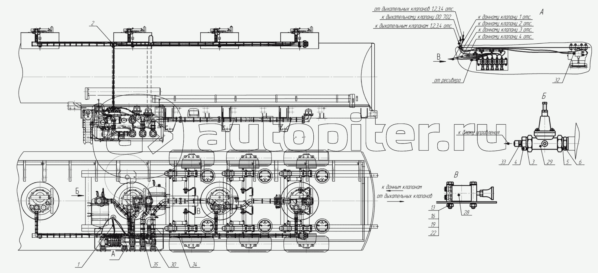 96931-8020010-436 Установка пневматического оборудования