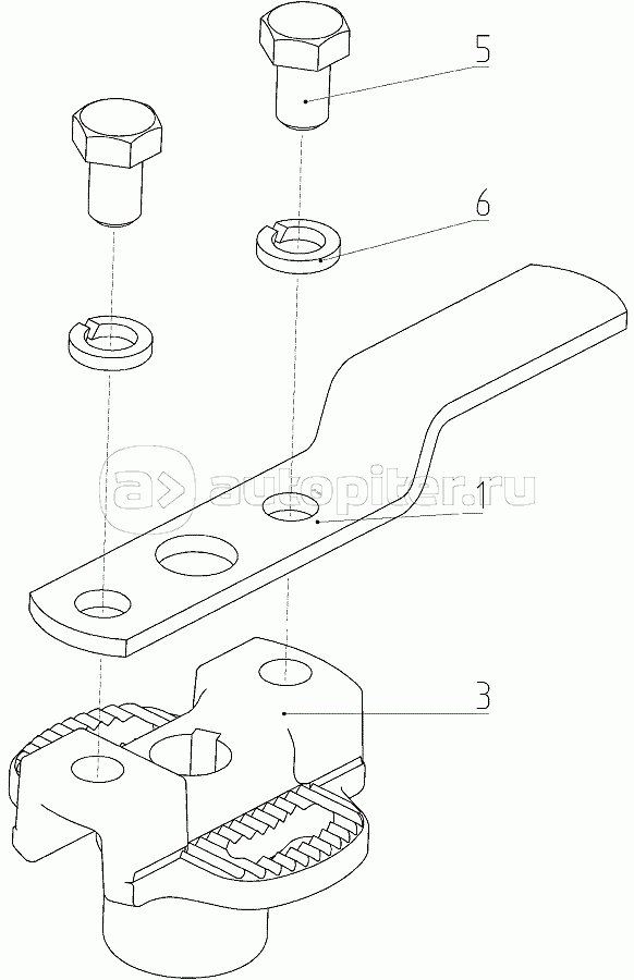 Втулка (081.27.07.110), Иллюстрация действительна для техники, произведенной с 20060822