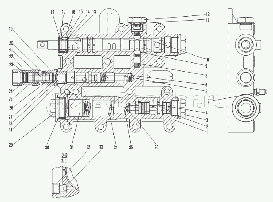 TRANSMISSION CONTROL LG03-BSF VALVE (350802)