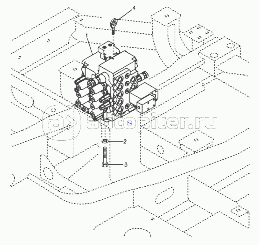 11212989 Control valve with fitting parts