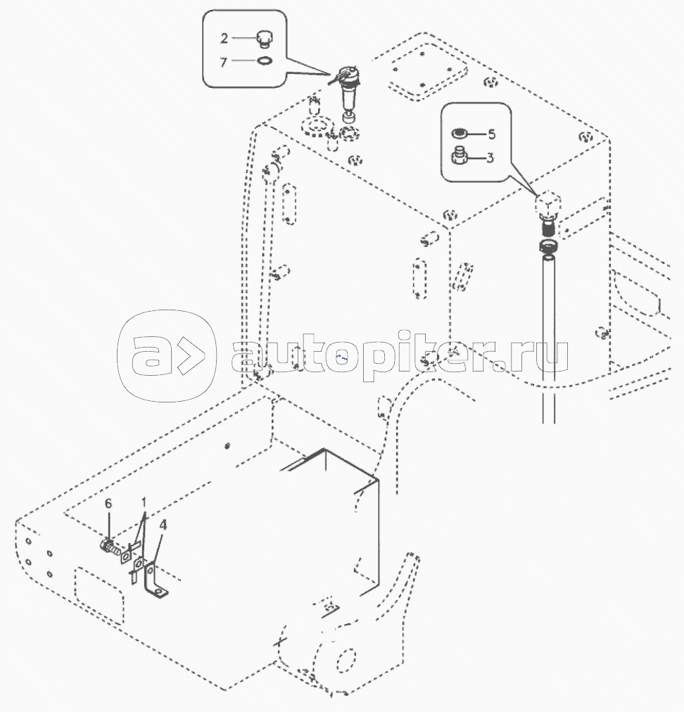 11213478 Fuel filling pump with assembling details