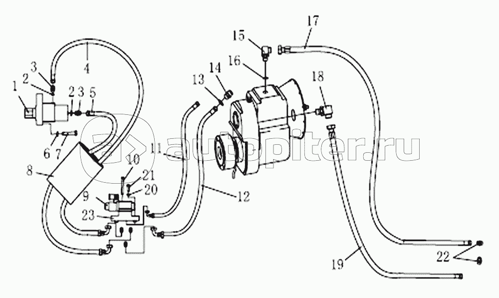 Variable speed torque and pull-out pipe (Cummins)