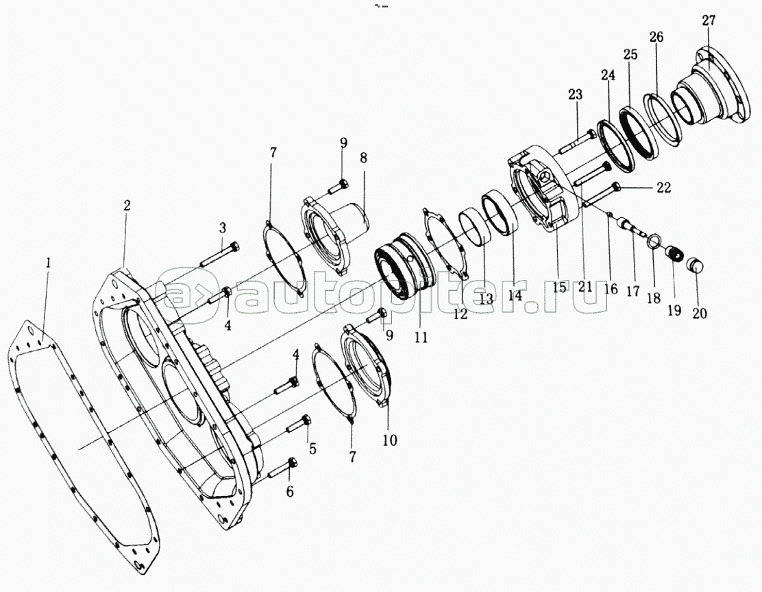 BACK COVER HOUSING ASSEMBLY (FAST 12JS180TA)