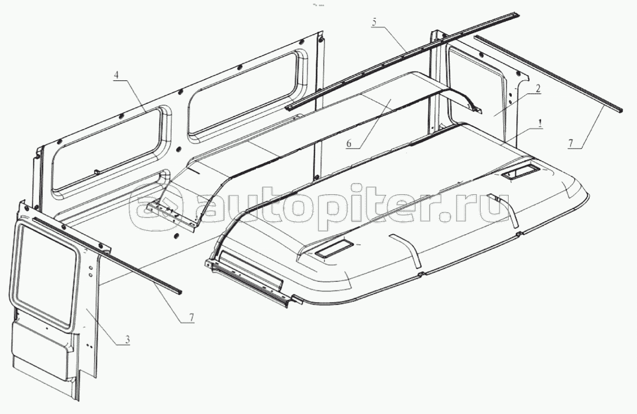 SIDE-WALL PANELING CLOSED WITH NOUNTING I