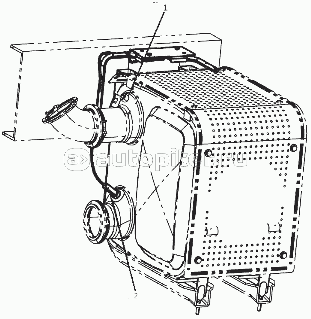 Chassis electrical appliances-WP12E40-F3000HX-64-Dump truck-integrated urea tank-New cable-Russia