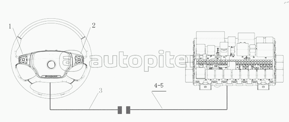 CAB ELECTRICAL/ADDITIONAL/MULTIFUNCTION STEERING WHEEL (ISM)/CRUISE/BCM