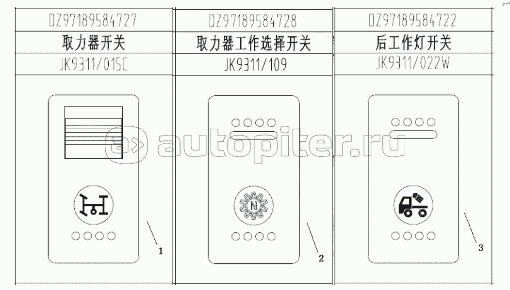 CAB ELECTRICAL/ADDITIONAL/DUMP TRUCK/BCM