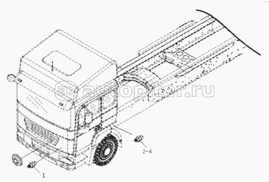 CHASSIS ELECTRICAL APPLIANCES/NON-TRACTOR VEHICLE/84/3575/1000/NEW SUSPENSION/COLD AREA