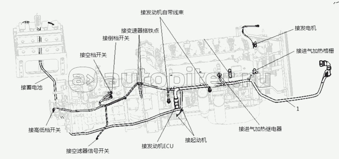 CHASSIS ELECTRICAL APPLIANCES/WP12E40/8X4/CBCU/LARGE INTEGRATED SCR/INTEGRATED UREA TANK