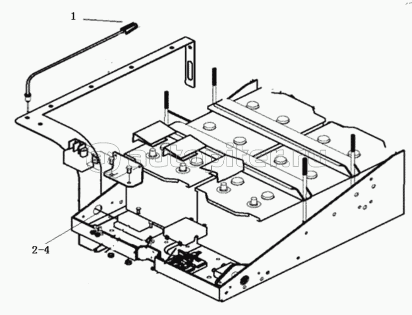CHASSIS ELECTRICAL APPLIANCES/WP12E40/8X4/CBCU/LARGE INTEGRATED SCR/INTEGRATED UREA TANK