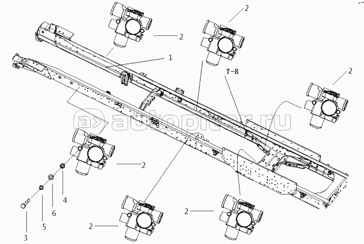 CHASSIS ELECTRICAL/ADDITIONAL/O38/84/WABCO 6ABS/NEW
