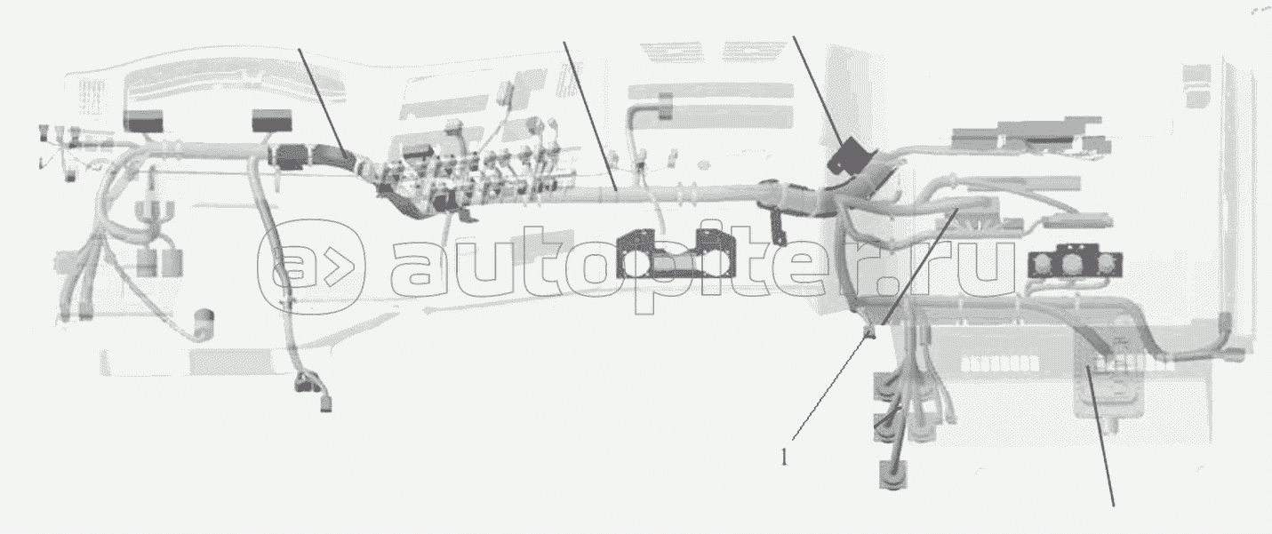CAB WIRING HARNESS (IN INSTRUMENT PANEL)