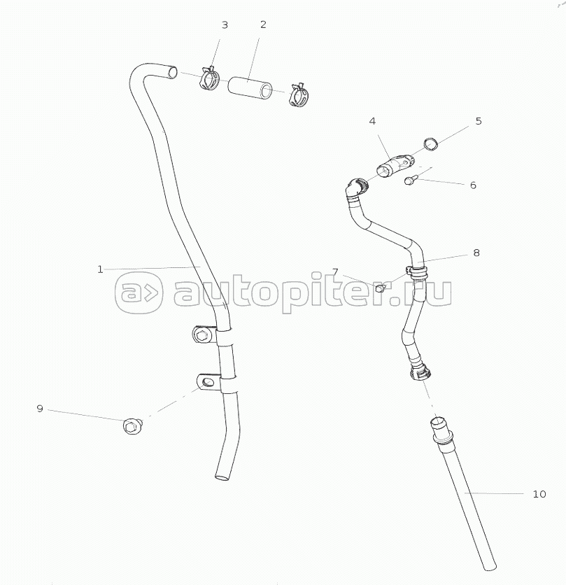 201-0440-0111 Открытая вентиляция картера (OCV)