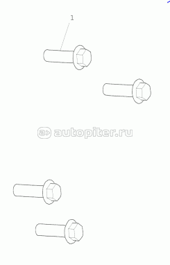 201-0510-0096 Не задний отбор мощности (C7)